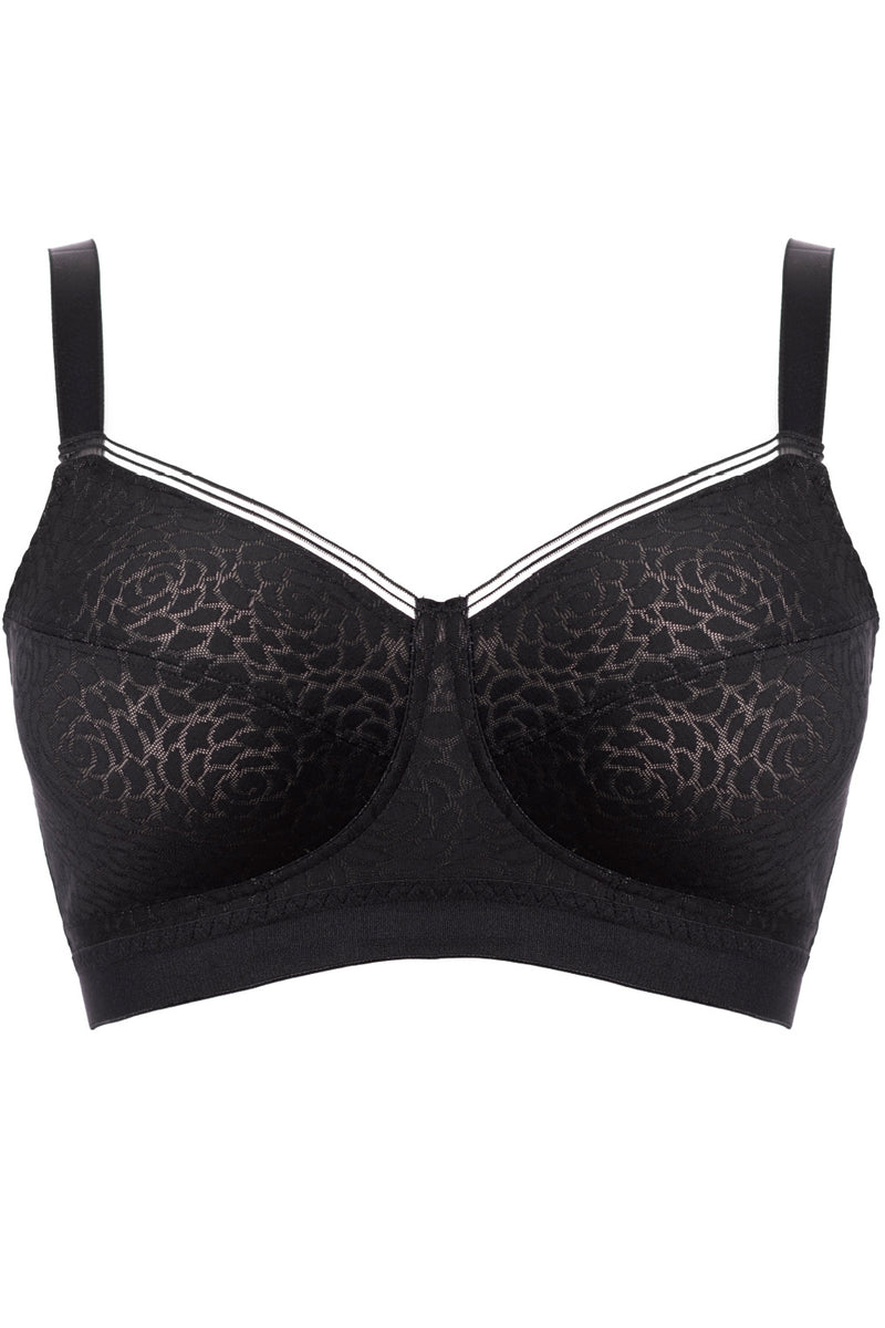 Ula Romy Wireless Bra, Black (1928)