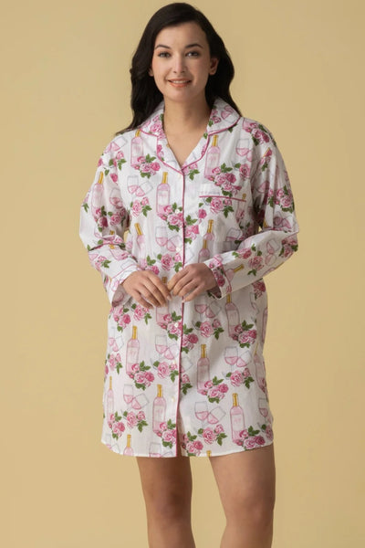 Mahogany Rose Nightshirt (N287NS)