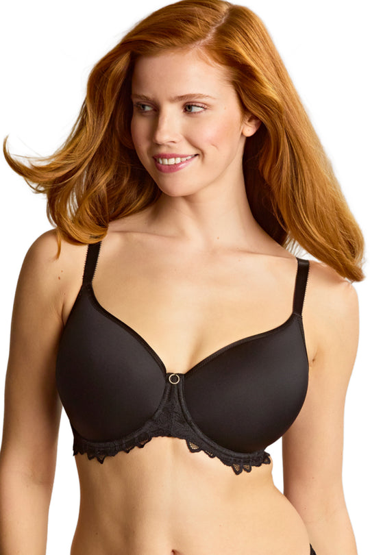 Panache Allure Spacer T-Shirt Bra, Black (10766)