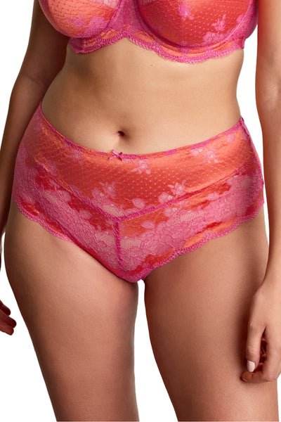 Panache Clara Deep Brief, Pink Papaya (7258)