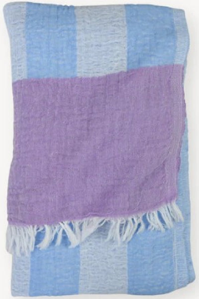 Pokoloko Broadwalk Towel, Blue Lilac (TATP7)