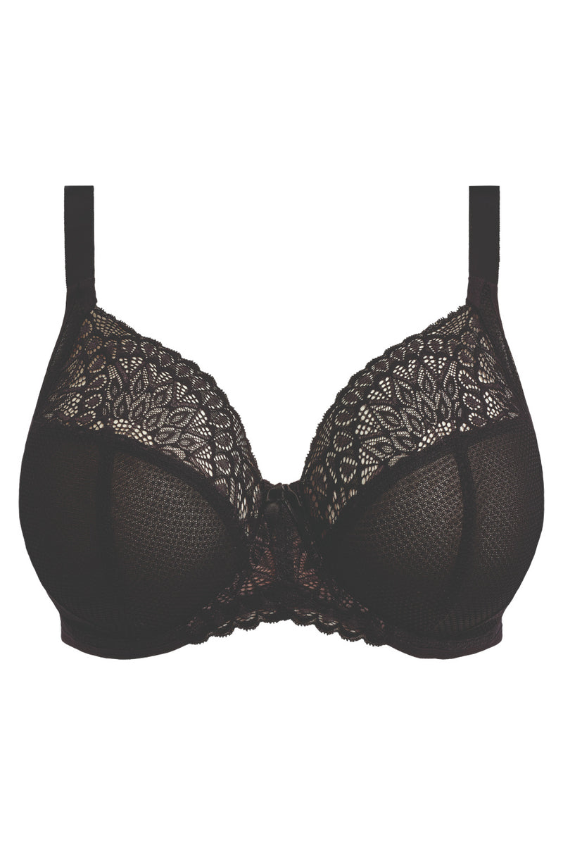 Elomi Tiernie Stretch Plunge Bra, Black (EL303334)