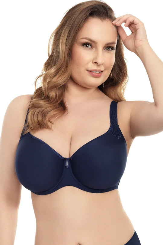 Corin Virginia Full Cup T-Shirt Bra, Navy (17871)