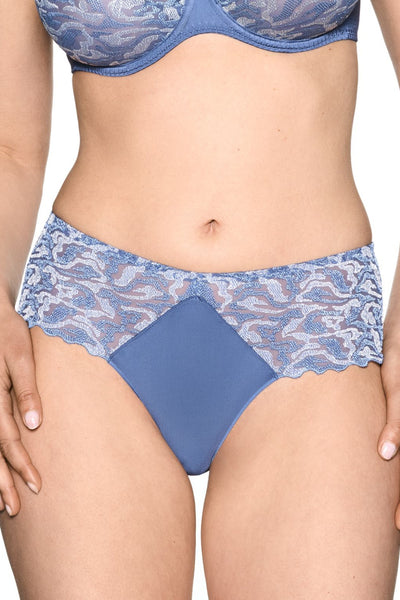 Louisa Bracq Electric Waves Shorty, Blue Jeans (49440)