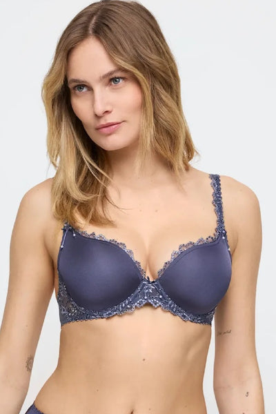 Marie Jo Jane Padded Heart Shaped Bra, Blue Shadow (0101336)