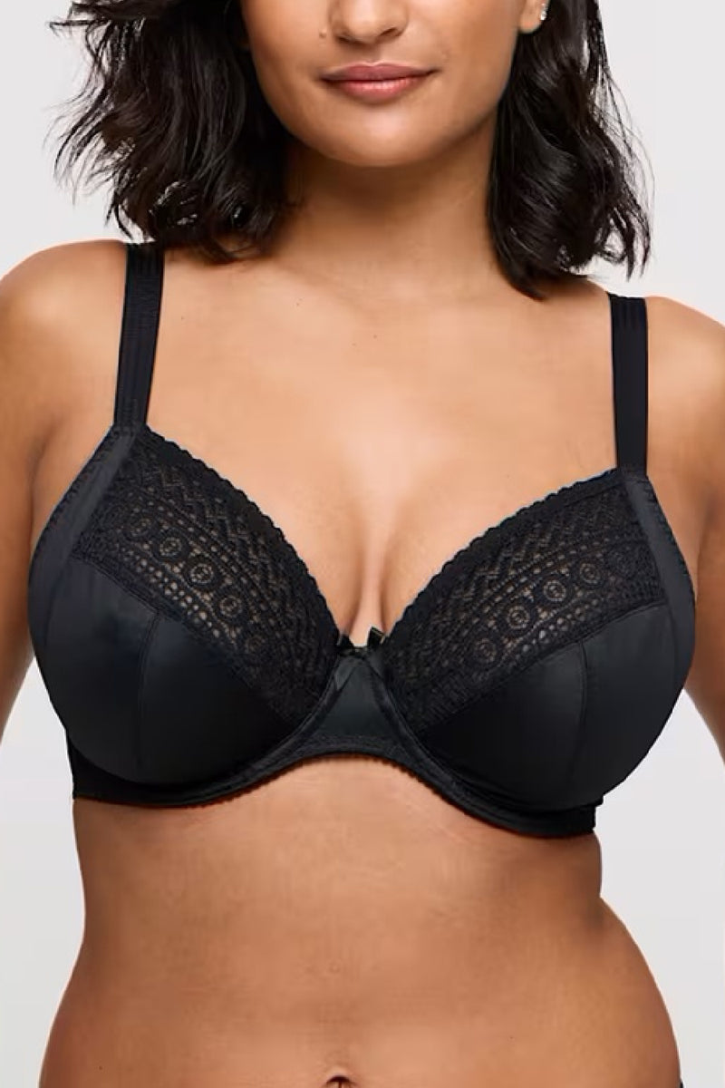 PrimaDonna Montara Plunge Bra, Black (0163384)