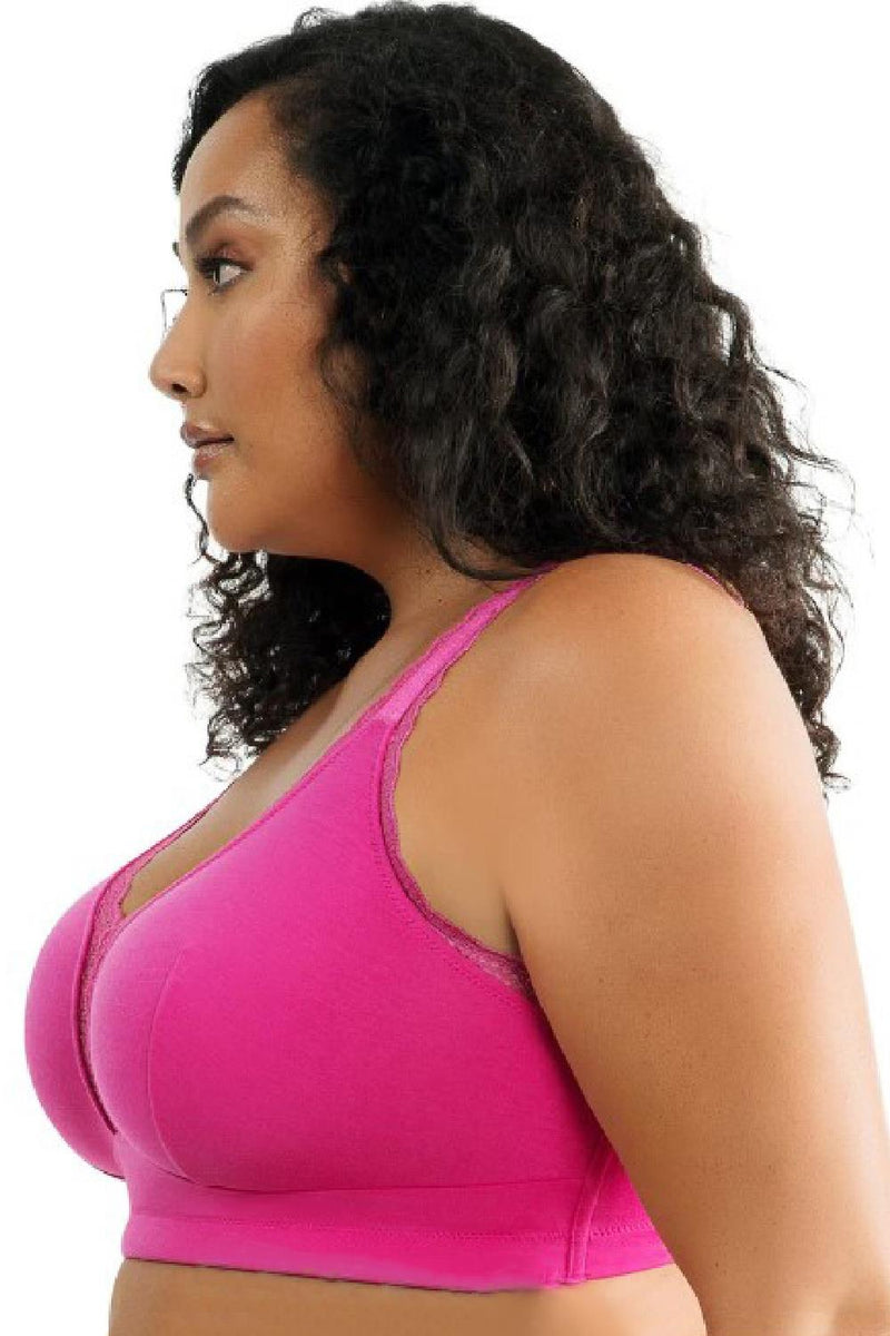 Parfait Dalis Wire Free Bralette, Bright Pink (P5641)