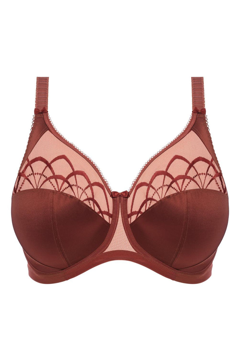 Elomi Cate Full Cup Banded Bra, Dark Copper (EL4030)