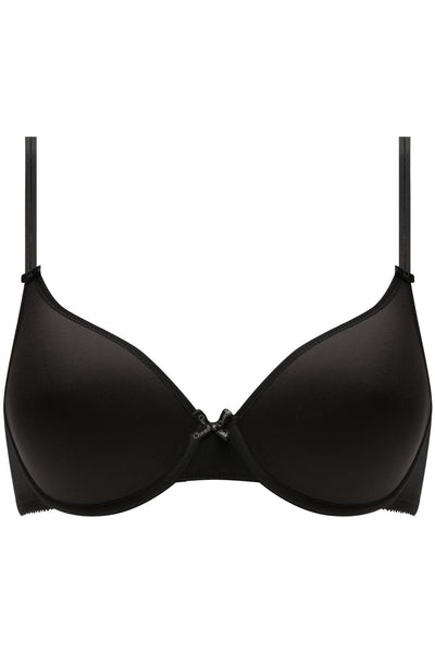 Chantelle Basic Invisible Smooth Support T-Shirt Bra, Black (1241)