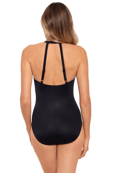 Illusionists Wrapture Swimsuit 6537068 Black