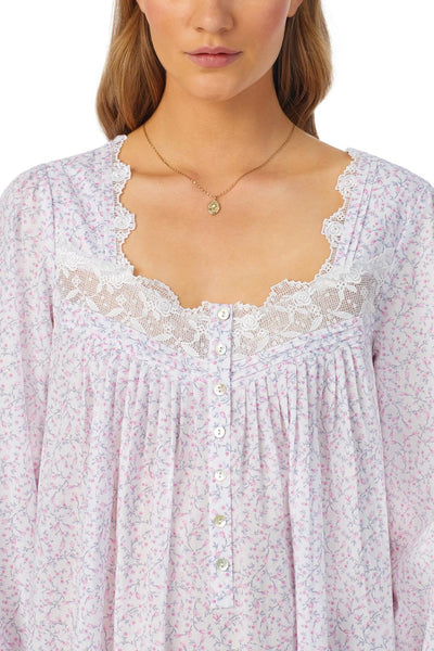 Eileen West 50" Ballet Long Sleeve Nightgown, Print (E5526614)