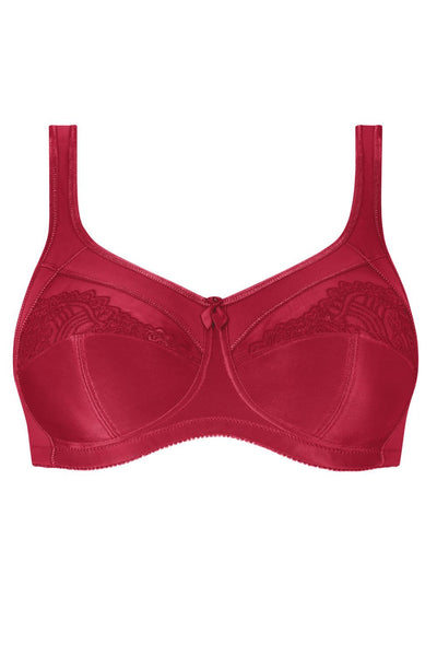 Amoena Isadora Wire-Free Mastectomy Soft Bra, Chilli (44888)