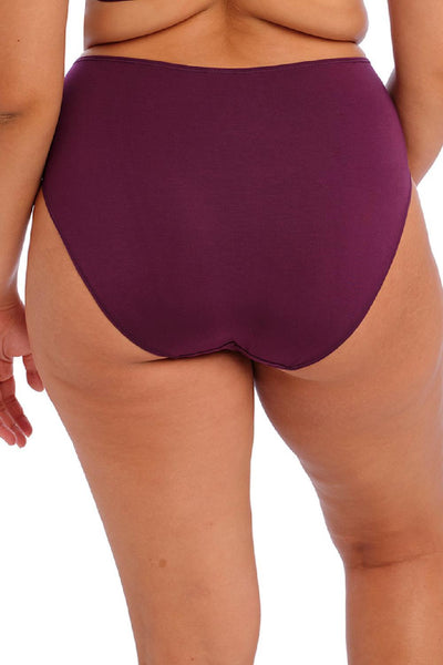 Elomi Smooth Full Brief, Blackberry (EL4565)