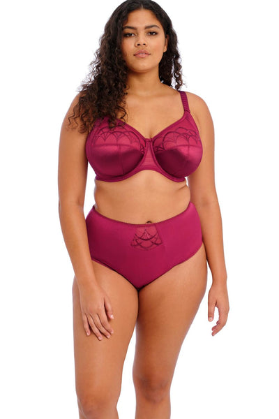 Elomi Cate Full Cup Banded Bra, Berry (EL4030)