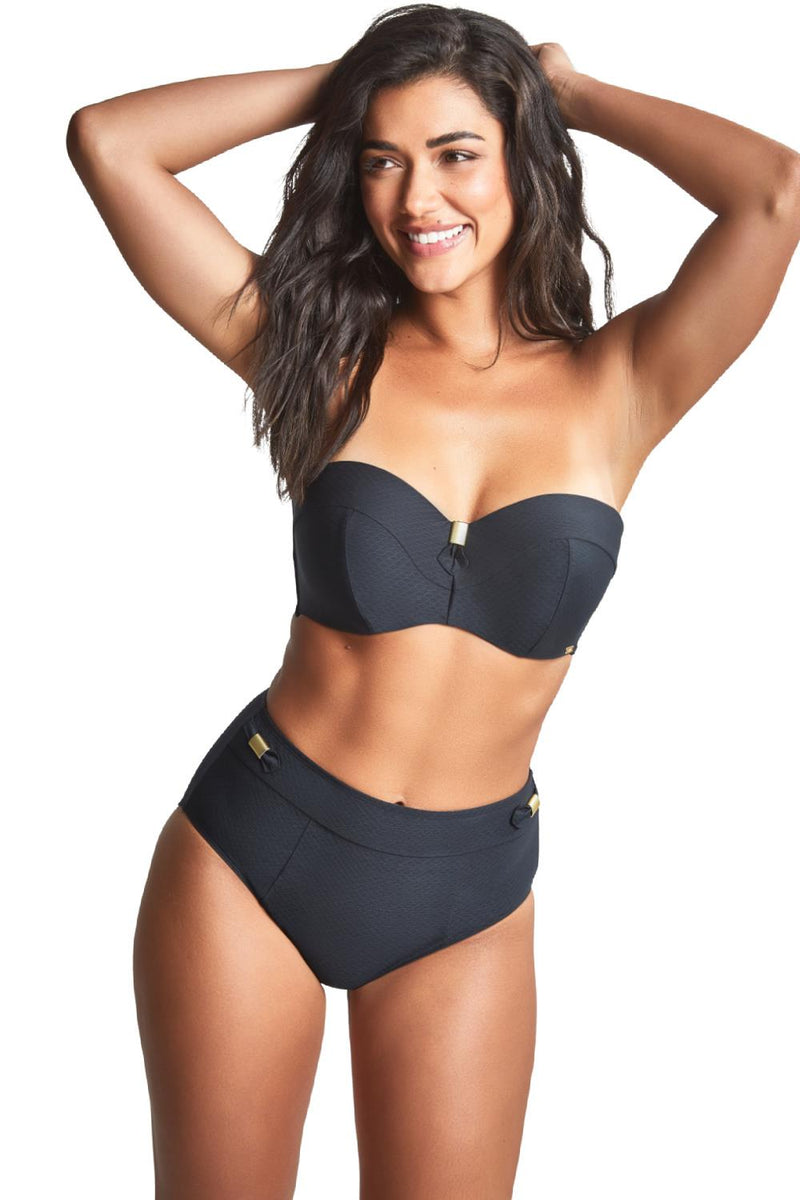 Panache Marianna High Waist Bottom, Black (SW1595)
