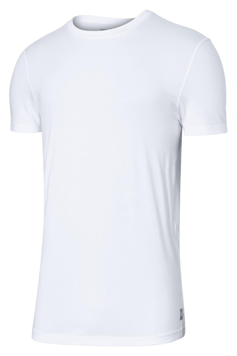 SAXX Droptemp Cool Cotton S/S Crew Neck T-shirt SXSC44-WHI (White)