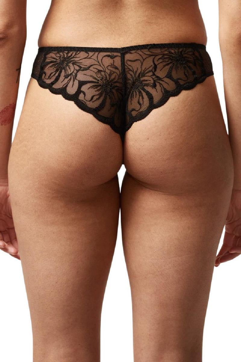 Chantelle Fleurs Tanga C12M9 Black