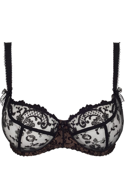 Empreinte Gaby Low-Necked Bra, Black (08220)