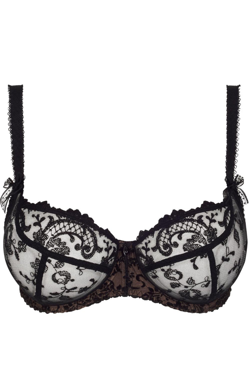 Empreinte Gaby Low-Necked Bra, Black (08220)