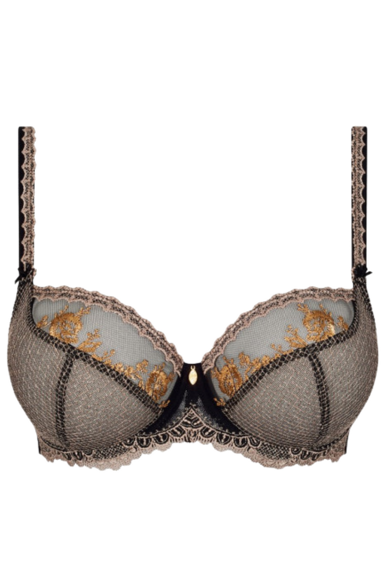 Empreinte Ella Low-necked Bra, Black (08221)