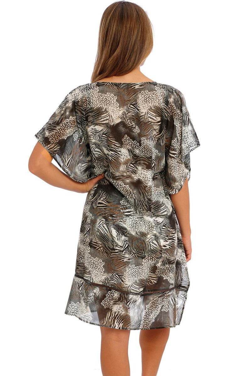 Fantasie Seraya Sands Kaftan, Monochrome (FS503794)