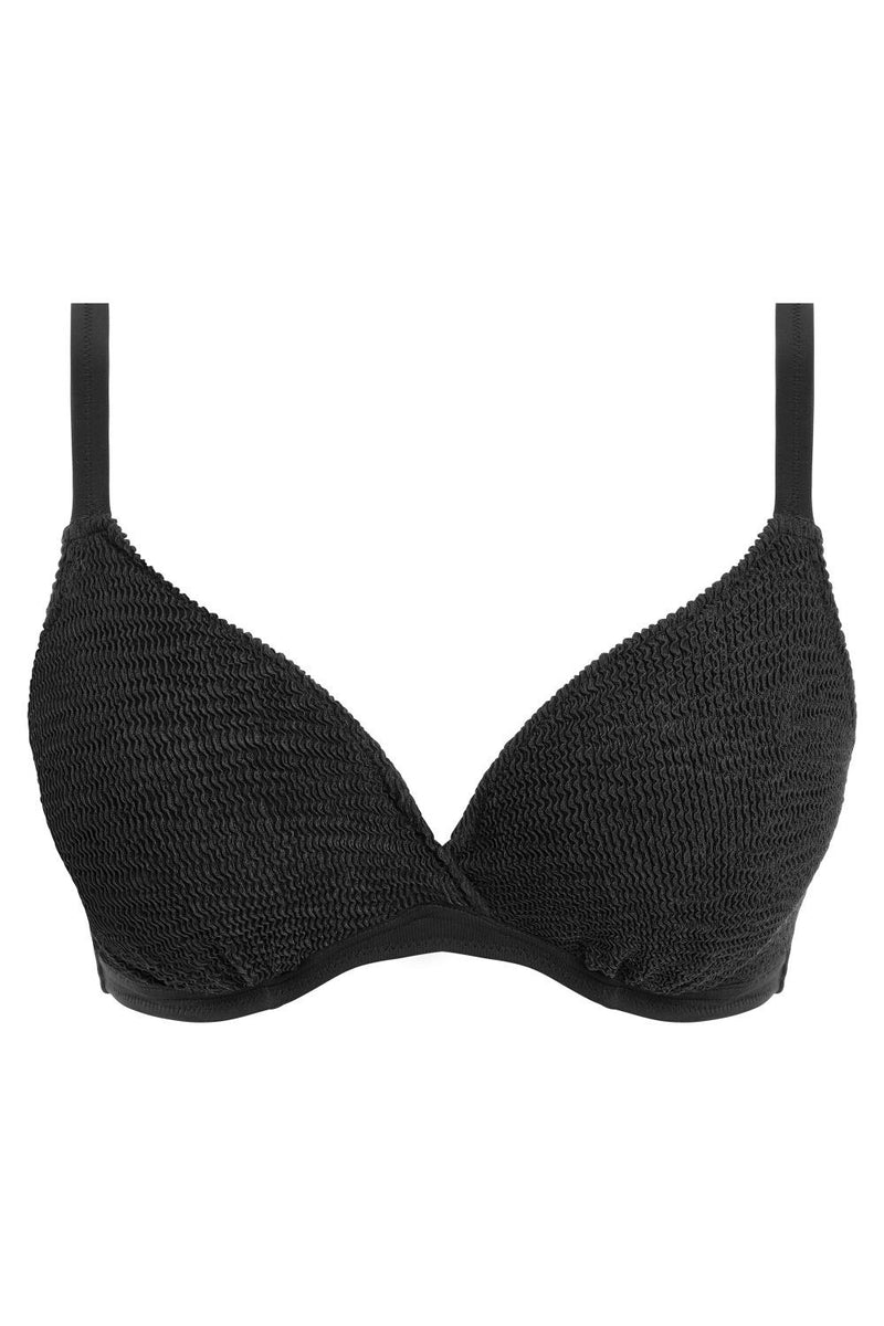 Freya Ibiza Waves Plunge Swim Bikini Top AS203802 Black