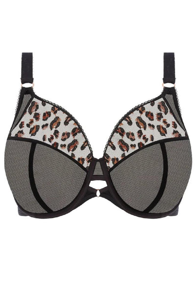 Namrah Bandless Plunge Bra, Black (EL301335)