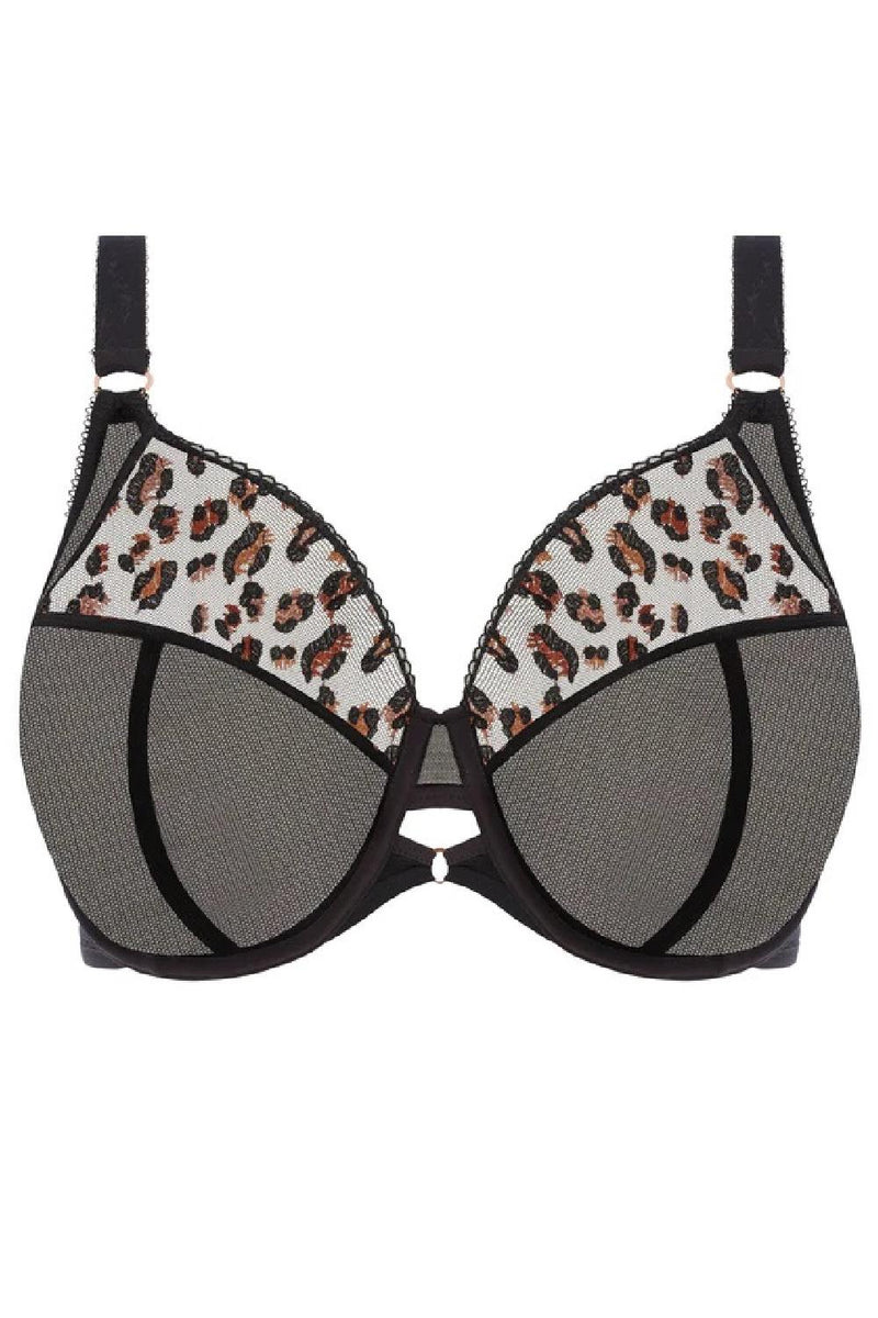 Namrah Bandless Plunge Bra, Black (EL301335)