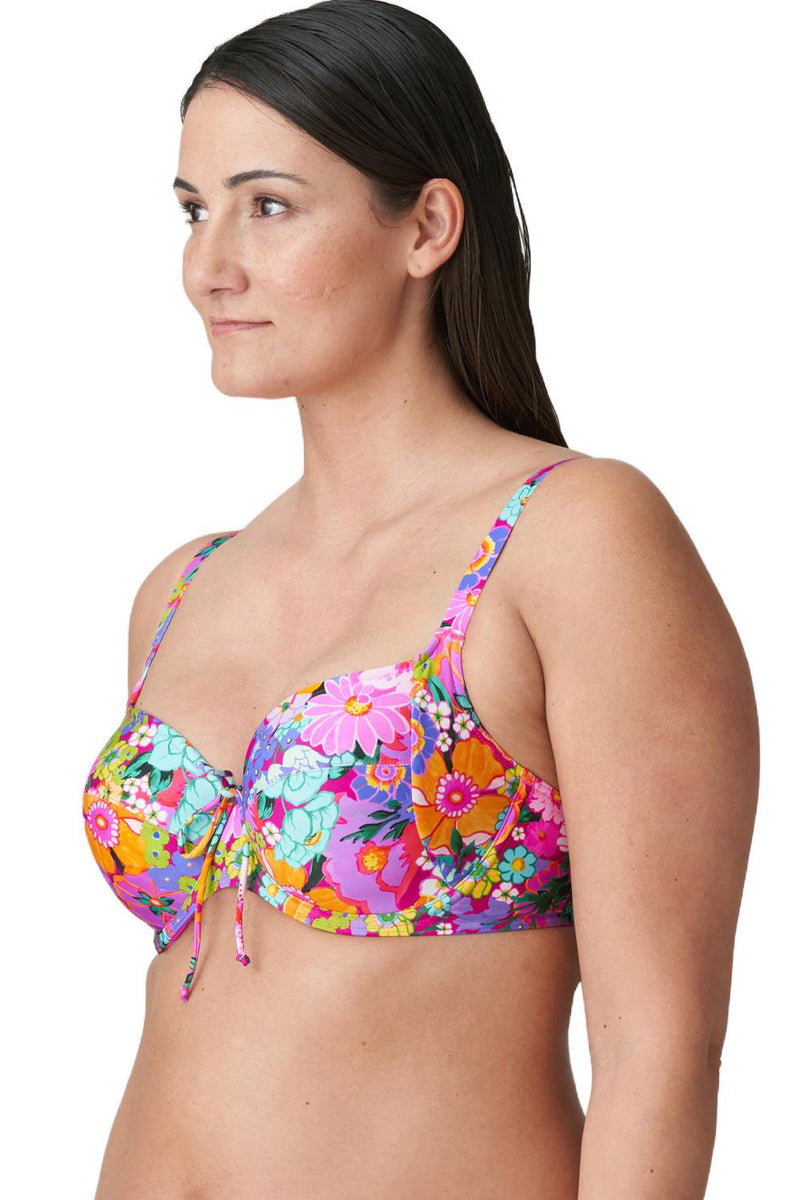 Prima Donna Najac Full Cup Bikini Top 4011010 Floral Expressions