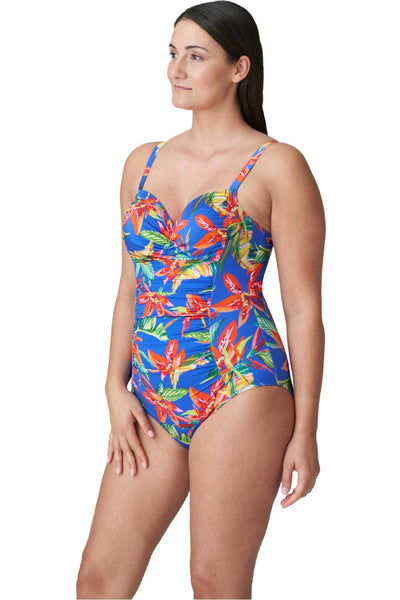 Prima Donna Latakia Full Cup Control Swimsuit 4011130 Tropical Rainforest