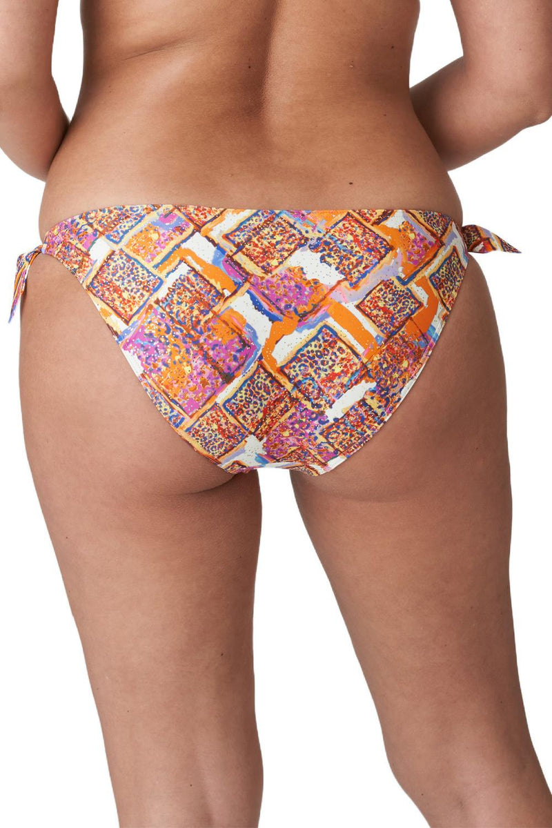 Prima Donna Swim Navalato Side-tie Bikini Bottom, Summer Sunset ( 4011353 )