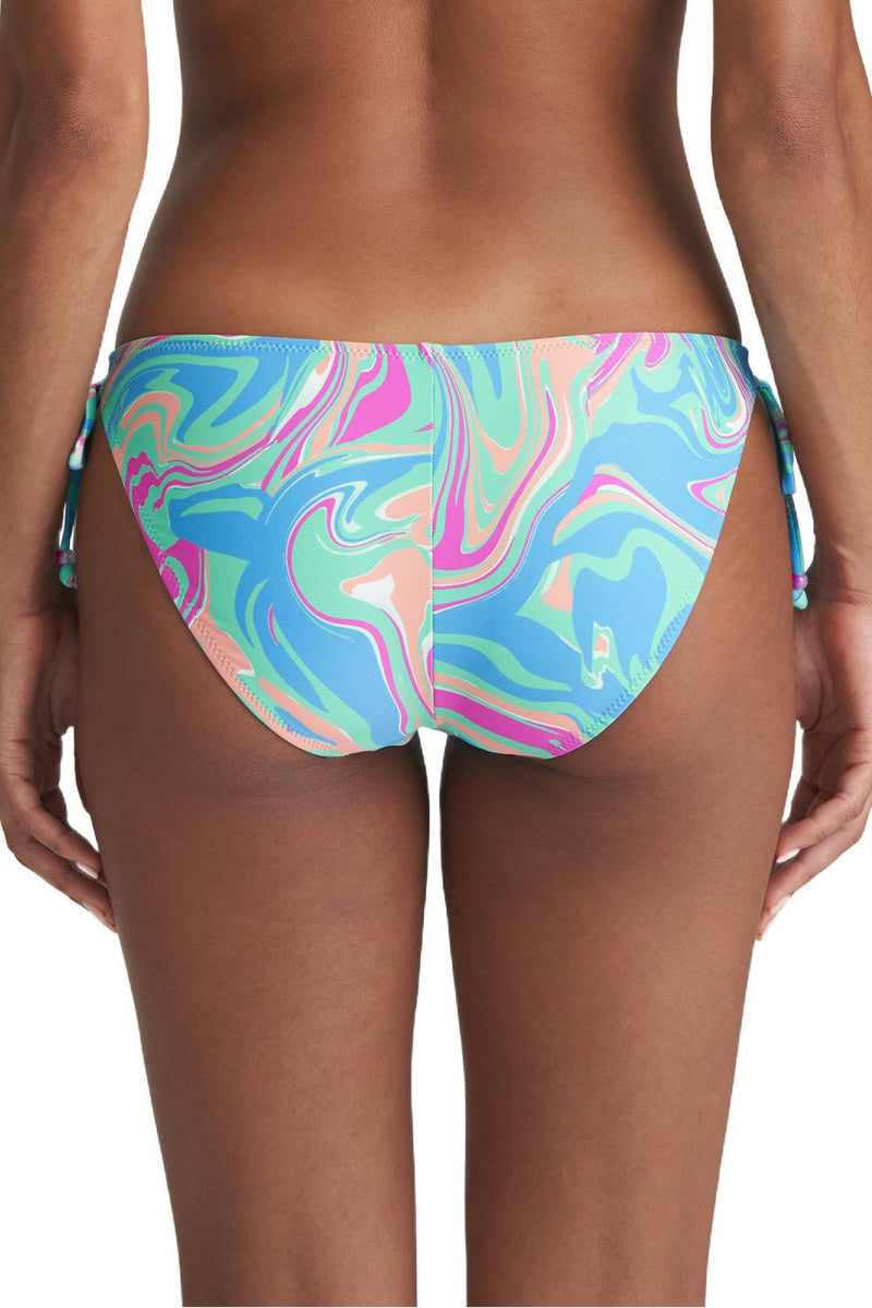 Marie Jo Swim Arubani Side-Tie Bikini Brief, Ocean Swirl ( 1007354 )