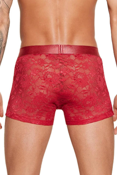 Cosabella Never Say Never Men's Classic Trunk, Mystic Red (NEVER0411)
