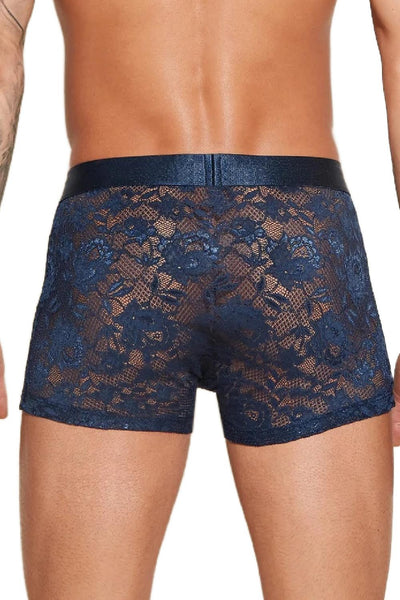 Cosabella Never Say Never Men's Classic Trunk, Navy (NEVER0411)