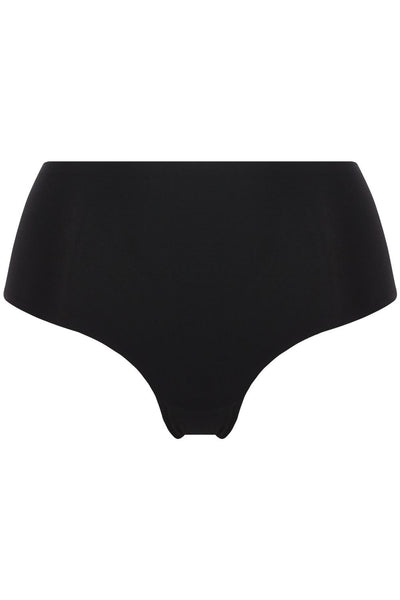 Chantelle Soft Stretch High Waist One Sized Thong, Black (C1069)