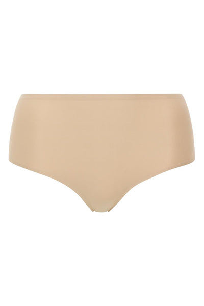 Chantelle Soft Stretch High Waist One Sized Thong, Latte (C1069)