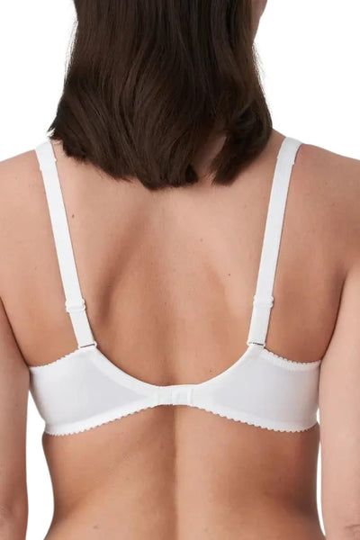 Madison Padded Heart Shaped Bra, White (0262120)