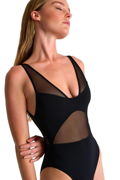 Shan Intemporel One Piece Swimsuit, Caviar (42490-05)