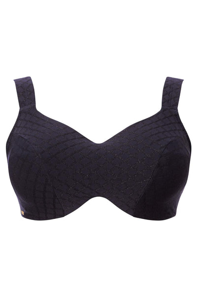 Ulla Monaco Swim Bikini Top, Midnight ( 9823 )
