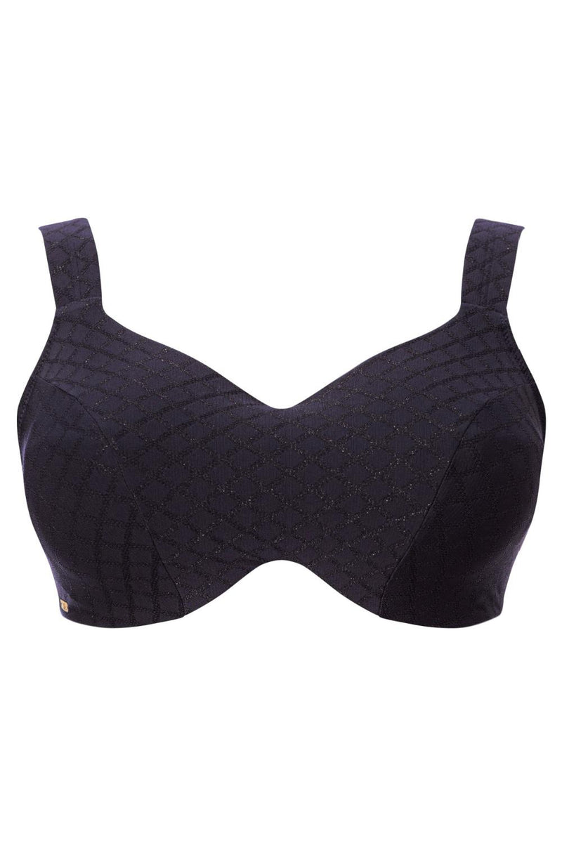 Ulla Monaco Swim Bikini Top, Midnight ( 9823 )