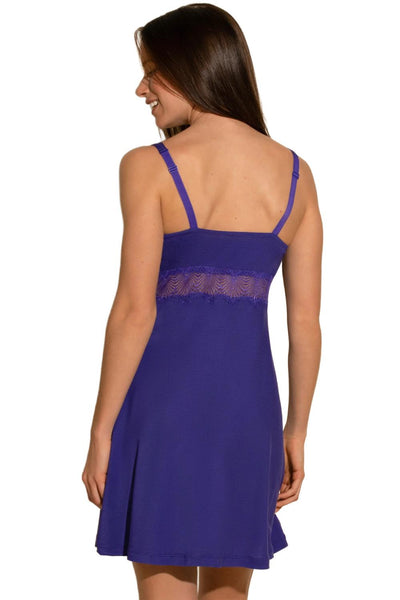 Cosabella Allure Sleep Curvy Chemise ALLSW2722 Violet