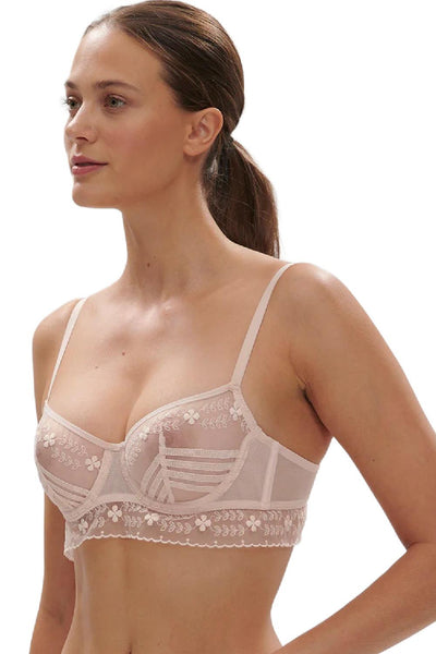 Simone Perele MARTHE Half Cup Bra 16Z330 Petal Powder