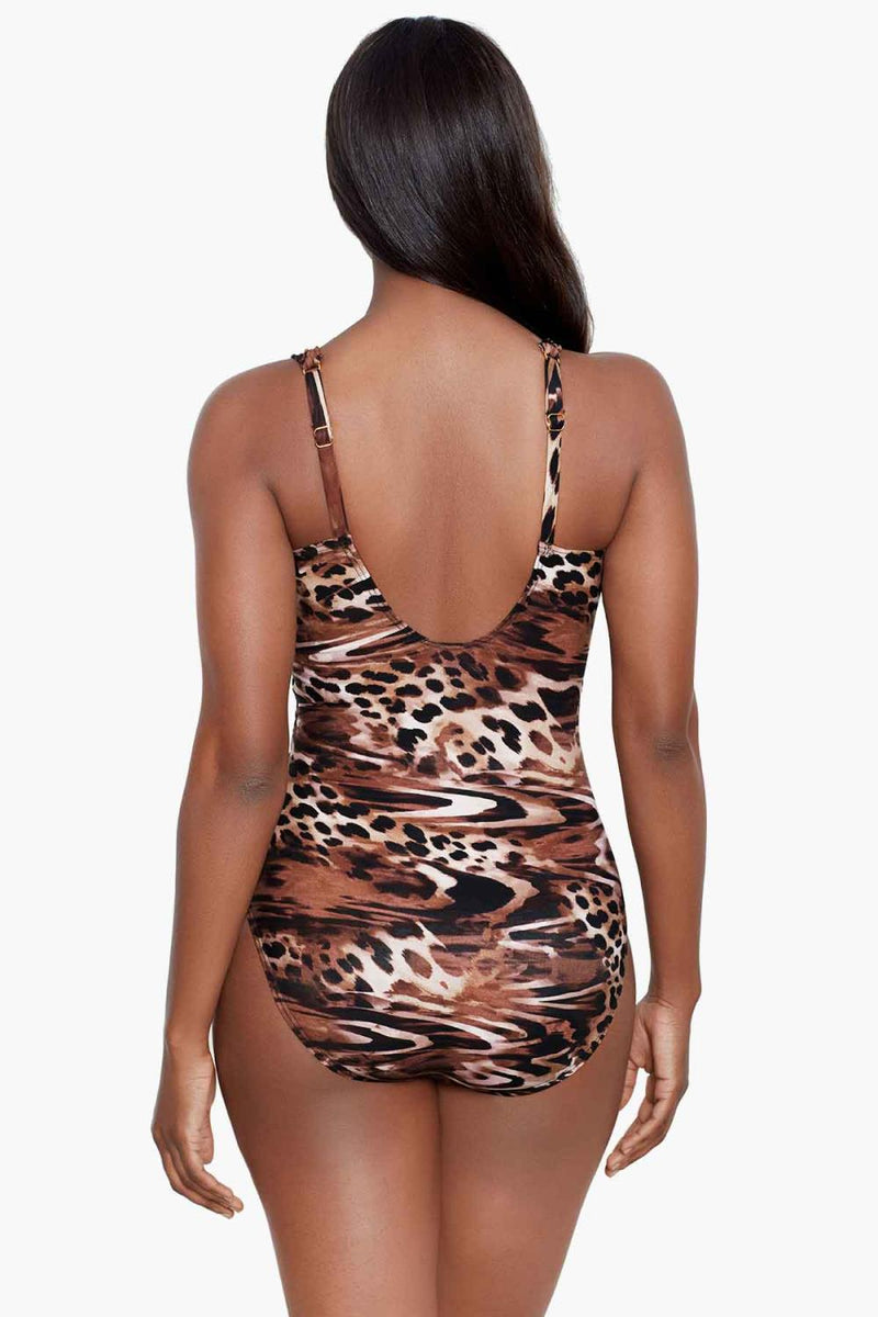 Miraclesuit Ocitat Siren Swimsuit 6554217 Brown Multi