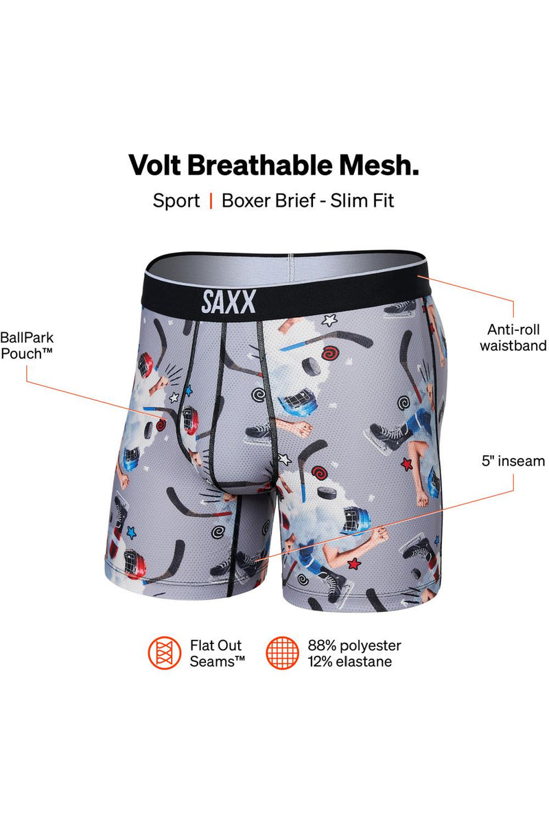 SAXX Volt Boxer Brief SXBB29-TOG (Timeout Grey)