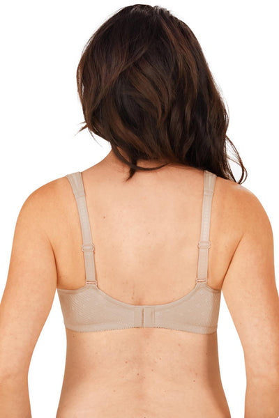 Amoena Tiana Mastectomy Wire-Free Soft Cup Bra, Sand (44809)