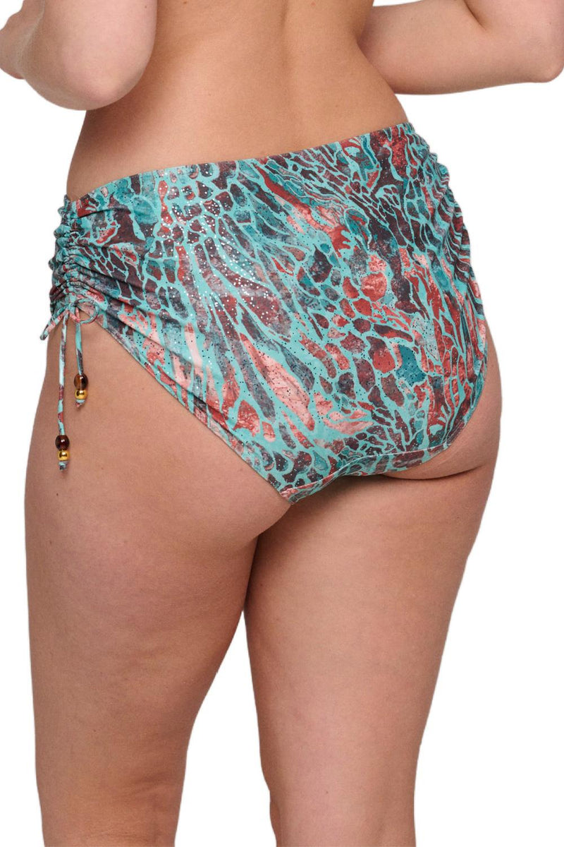 PrimaDonna Riyad Full Swim Briefs with Ropes, Turquoise Seas (4012852)