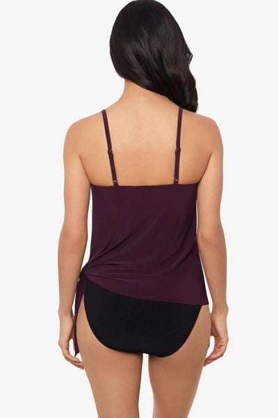 Magicsuit Solids Alex Tankini, Prune (6006040)