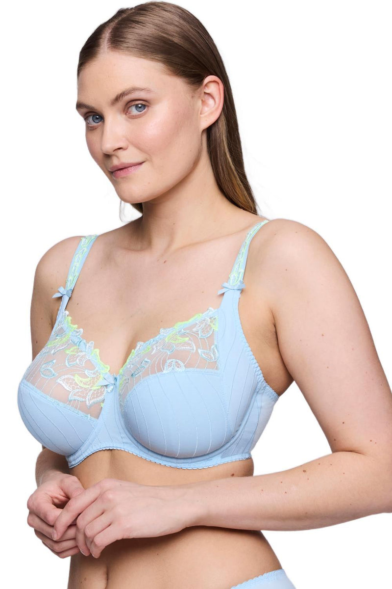 PrimaDonna Deauville Full Cup Bra (Cup B-E), Milky Blue (0161810)