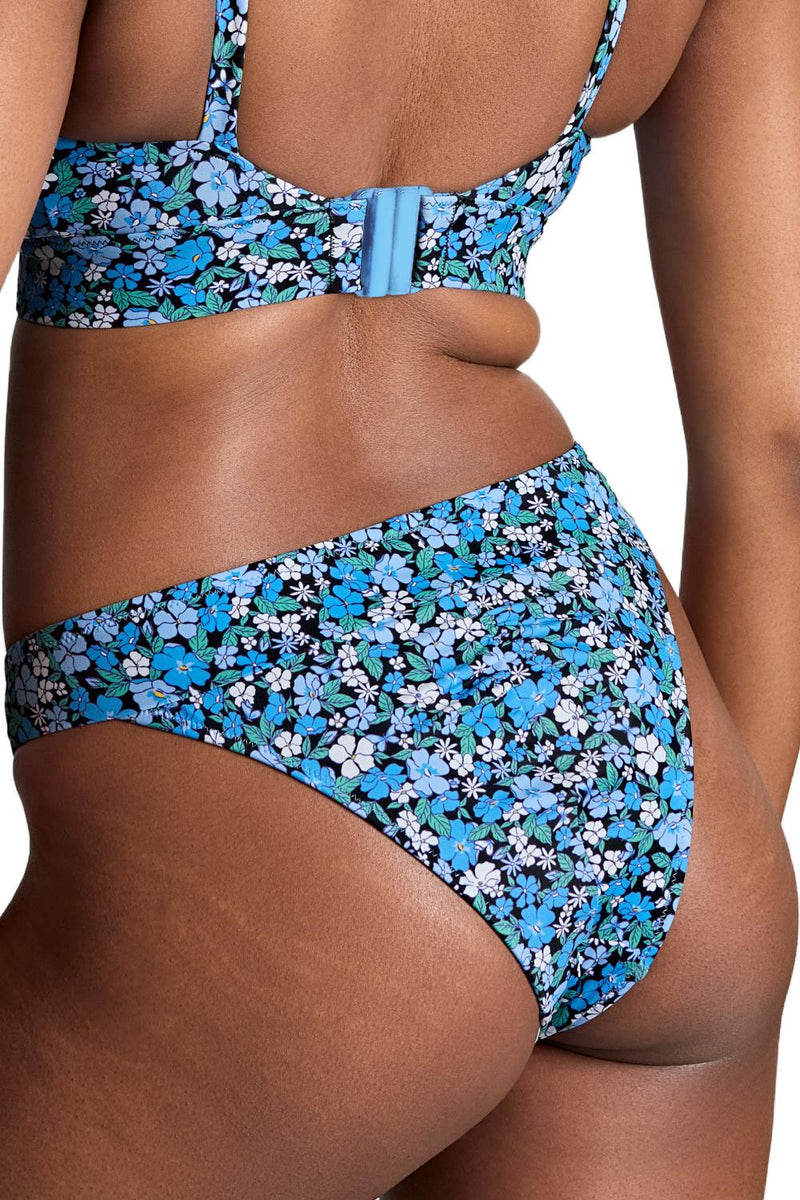 Panache Swim Brazilian Bikini Bottoms, Posy Print (SW1766)
