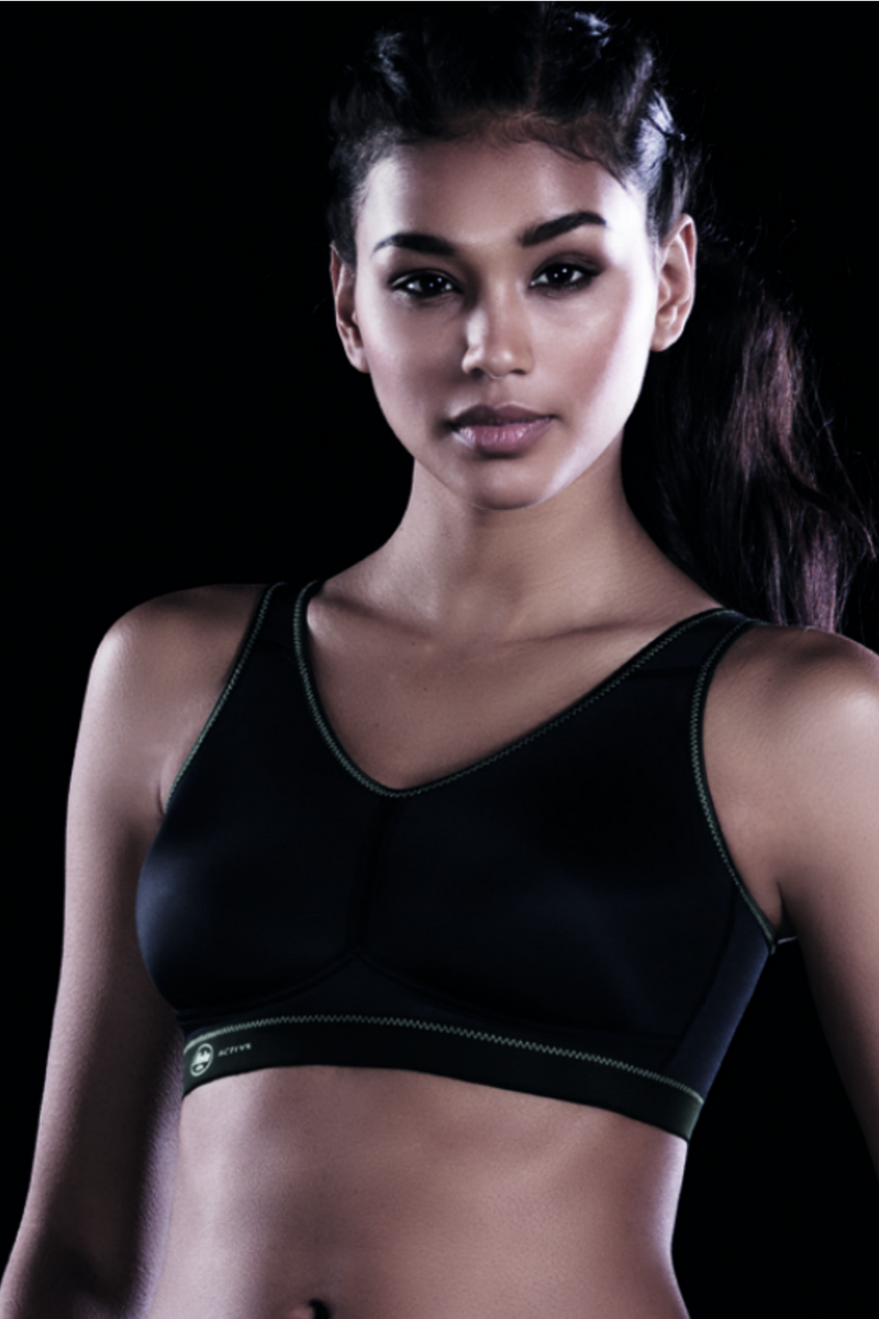 Anita Firm Support - Light & Firm Sports Bra 5521 Black – My Top Drawer